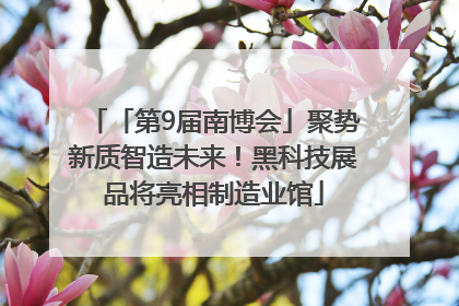 「第9届南博会」聚势新质智造未来！黑科技展品将亮相制造业馆