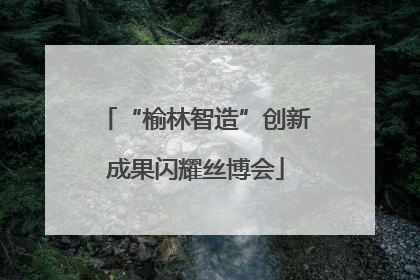 “榆林智造”创新成果闪耀丝博会