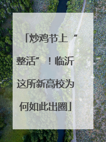 炒鸡节上“整活”！临沂这所新高校为何如此出圈