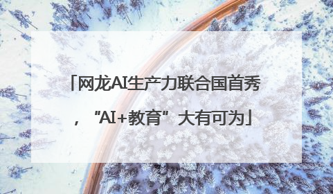 网龙AI生产力联合国首秀，“AI+教育”大有可为