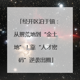 经开区泊于镇：从撂荒地到“金土地”！靠“人才密码”逆袭出圈