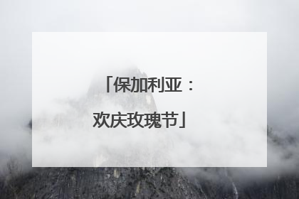 保加利亚：欢庆玫瑰节