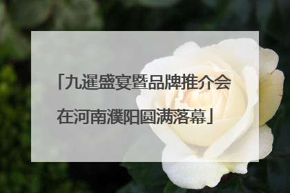 九暹盛宴暨品牌推介会在河南濮阳圆满落幕