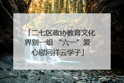二七区政协教育文化界别一组 “六一”爱心慰问祥云学子