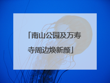 南山公园及万寿寺周边焕新颜