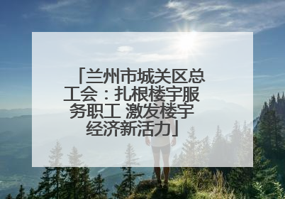 兰州市城关区总工会：扎根楼宇服务职工 激发楼宇经济新活力