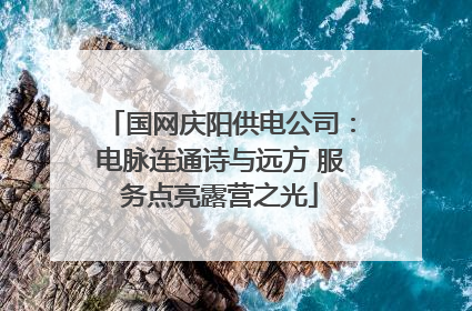 国网庆阳供电公司：电脉连通诗与远方 服务点亮露营之光