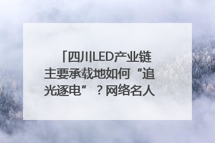四川LED产业链主要承载地如何“追光逐电”？网络名人走进攀枝花找答案｜网络名人四川行