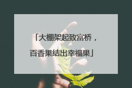 大棚架起致富桥，百香果结出幸福果