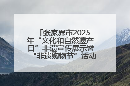 张家界市2025年“文化和自然遗产日”非遗宣传展示暨“非遗购物节”活动在慈利县盛大启幕