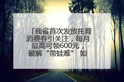我省首次发放托育消费券引关注，每月最高可领600元，破解“带娃难” 如何不负所“托”？