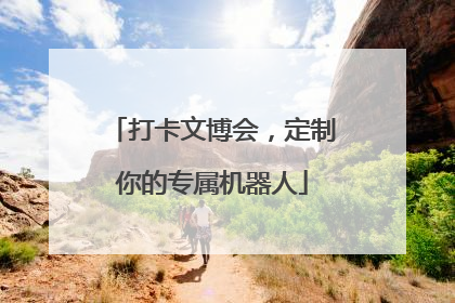 打卡文博会，定制你的专属机器人