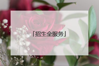 招生全服务