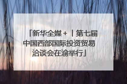 新华全媒＋丨第七届中国西部国际投资贸易洽谈会在渝举行