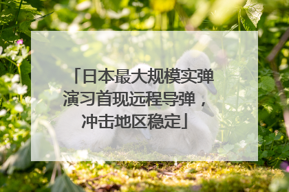 日本最大规模实弹演习首现远程导弹，冲击地区稳定