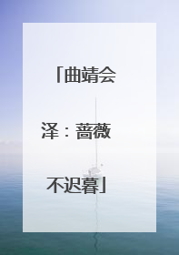 曲靖会泽：蔷薇不迟暮