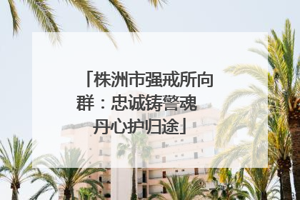 株洲市强戒所向群：忠诚铸警魂 丹心护归途