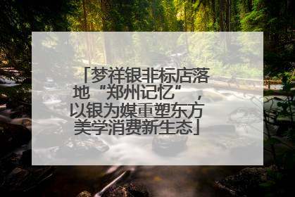 梦祥银非标店落地“郑州记忆”，以银为媒重塑东方美学消费新生态