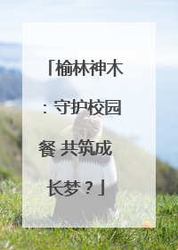 榆林神木：守护校园餐 共筑成长梦？