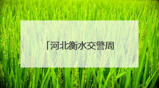 河北衡水交警周密部署 全力护航2025年高考