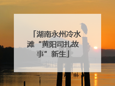 湖南永州冷水滩“黄阳司扎故事”新生