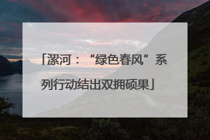 漯河：“绿色春风”系列行动结出双拥硕果