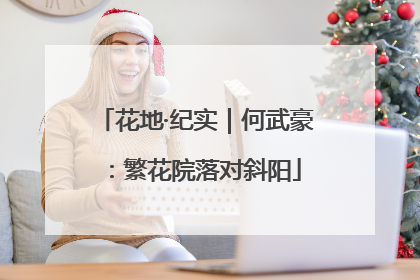 花地·纪实｜何武豪：繁花院落对斜阳