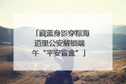 藏蓝身影穿粽海 道里公安解锁端午“平安盲盒”