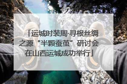 运城时装周·寻根丝绸之源“半颗蚕茧”研讨会在山西运城成功举行