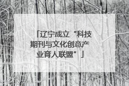 辽宁成立“科技期刊与文化创意产业育人联盟”