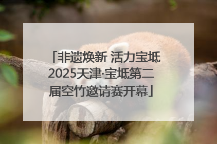 非遗焕新 活力宝坻 2025天津·宝坻第二届空竹邀请赛开幕