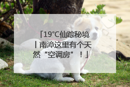 19℃仙踪秘境丨南漳这里有个天然“空调房”！