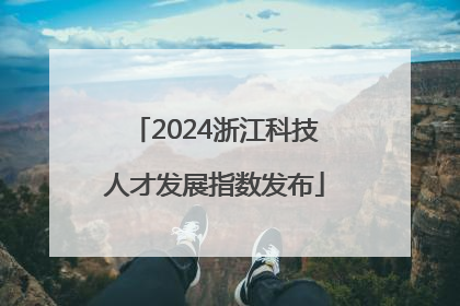 2024浙江科技人才发展指数发布