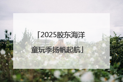 2025胶东海洋童玩季扬帆起航