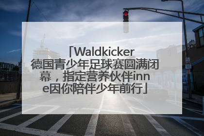 Waldkicker德国青少年足球赛圆满闭幕，指定营养伙伴inne因你陪伴少年前行